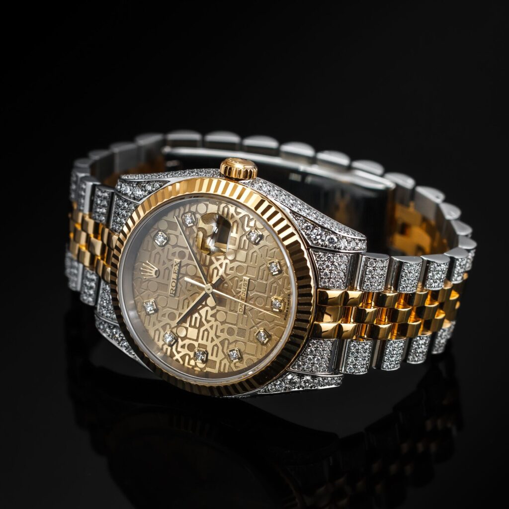 Rolex Datejust 36 ICED złota tarcza